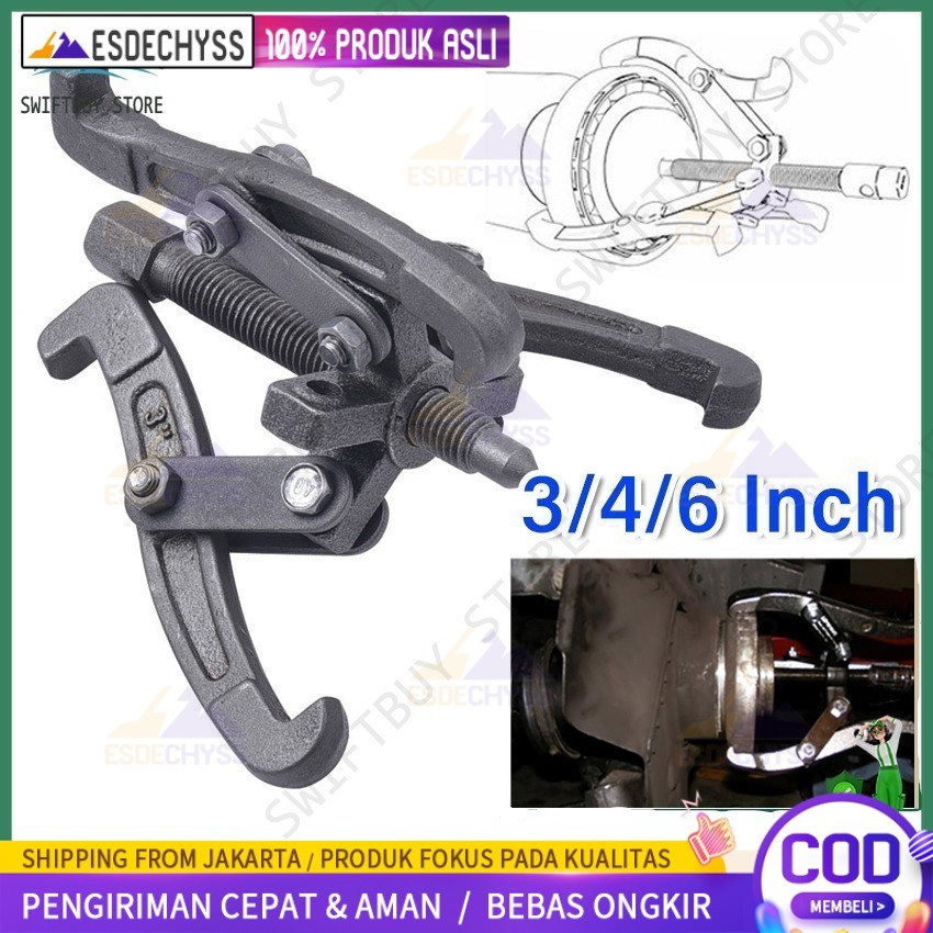 

Treker 3 Kaki 3" 4" 6" Inch - Gear Puller 3 Jaw Tracker, alat pencabut bearing laher ALAT MELEPAS BEARING - ALAT MELEPAS LAHER