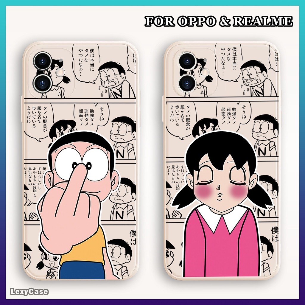 Case Nobita Doraemon  SM174 OPPO A5S A12 A15 A16 A16E A16K A17 A57 2022 A54 A55 A53 A3S A11K A31 A36