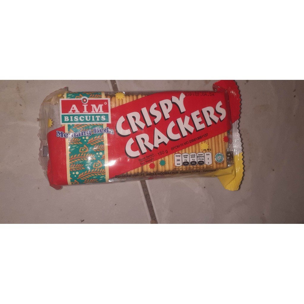 

crispy crackers 150g