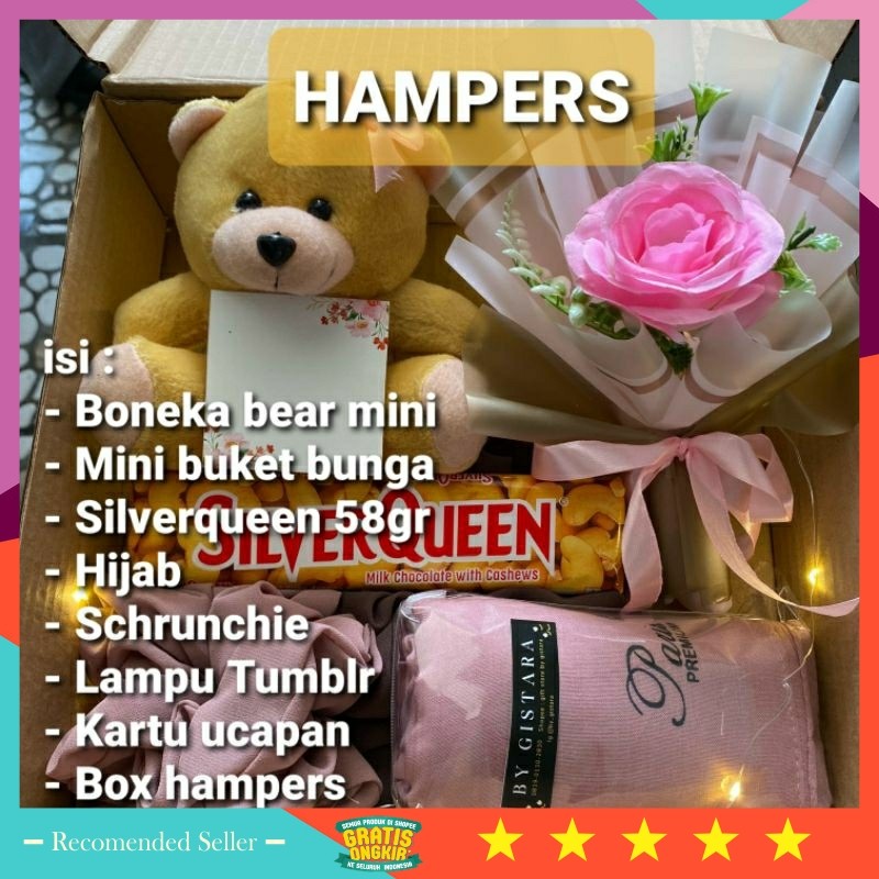 Kado Hampers Lebaran Kekinian Unik VIral Murah / Hampers ulang tahun cewe / kado valentine / hadiah 