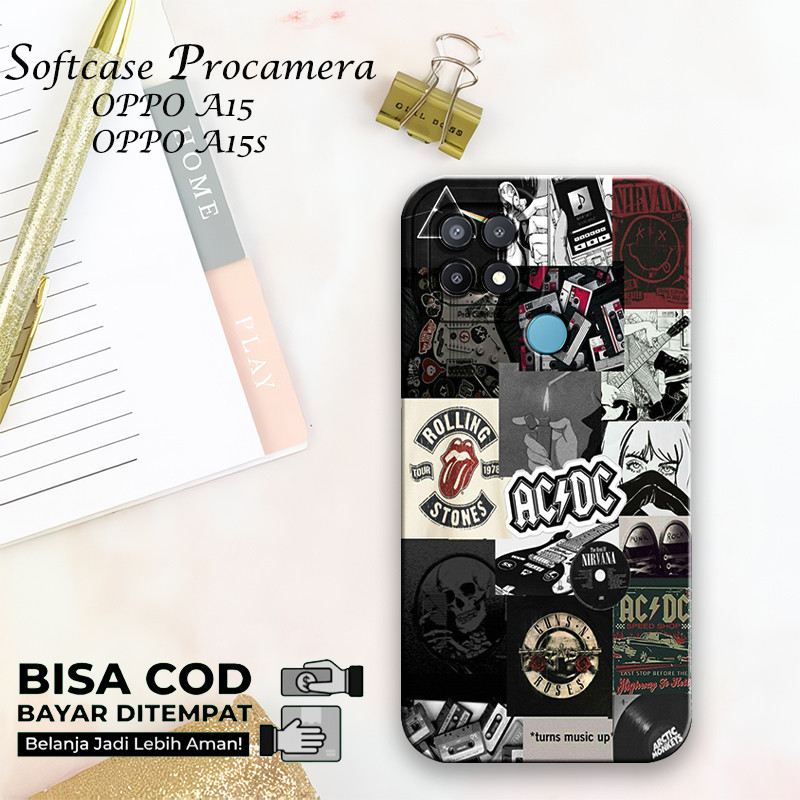 Case-Oppo-A15s-A15 Terbaru Fashion Case Kesing Hp Oppo A15 A15s Terbaru Casing hp Oppo A15 A15s Terb