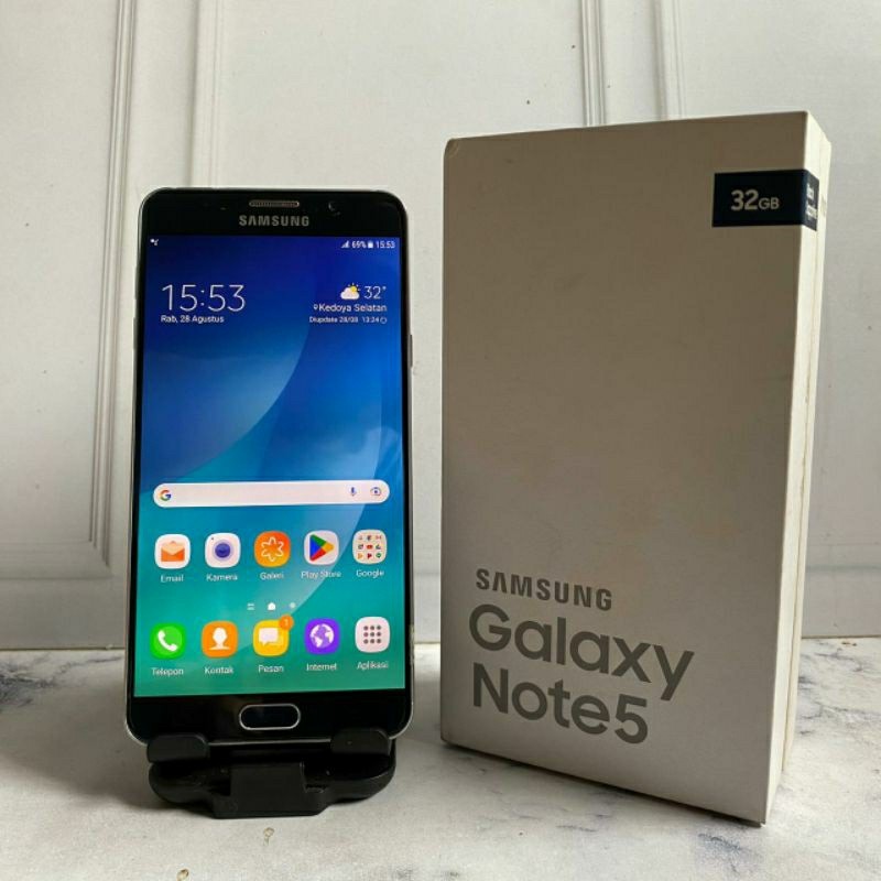 Samsung galaxy note 5 4/32 second original mulus