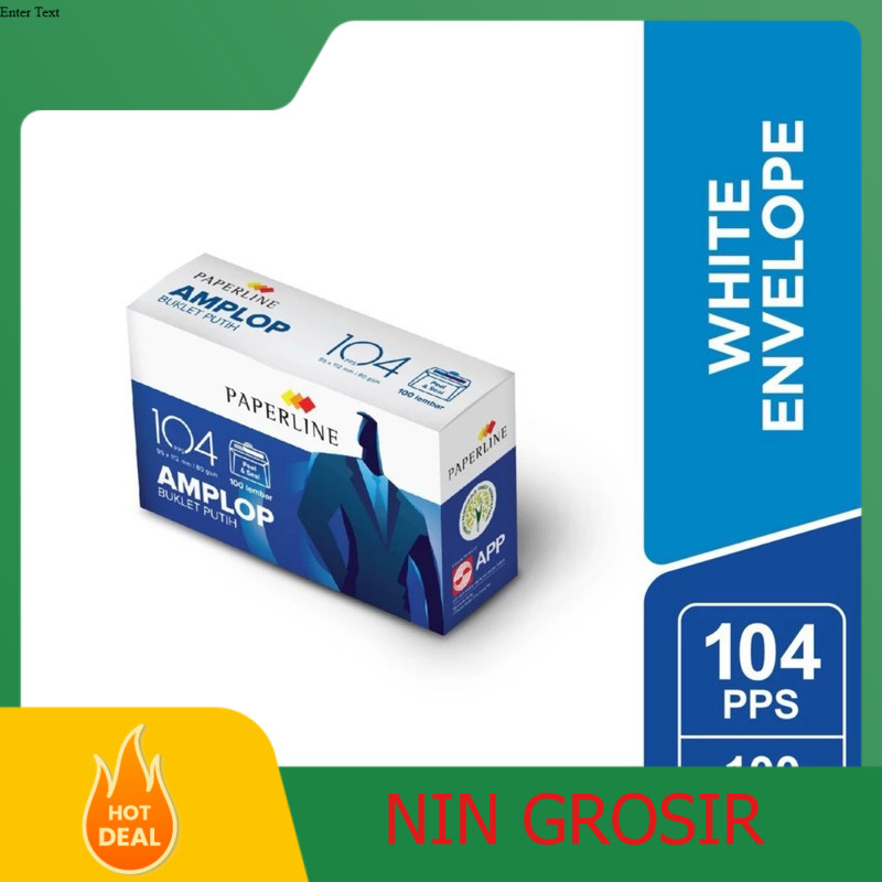 

Amplop Polos Paperline PPS 90/104 - Isi (100 pcs)