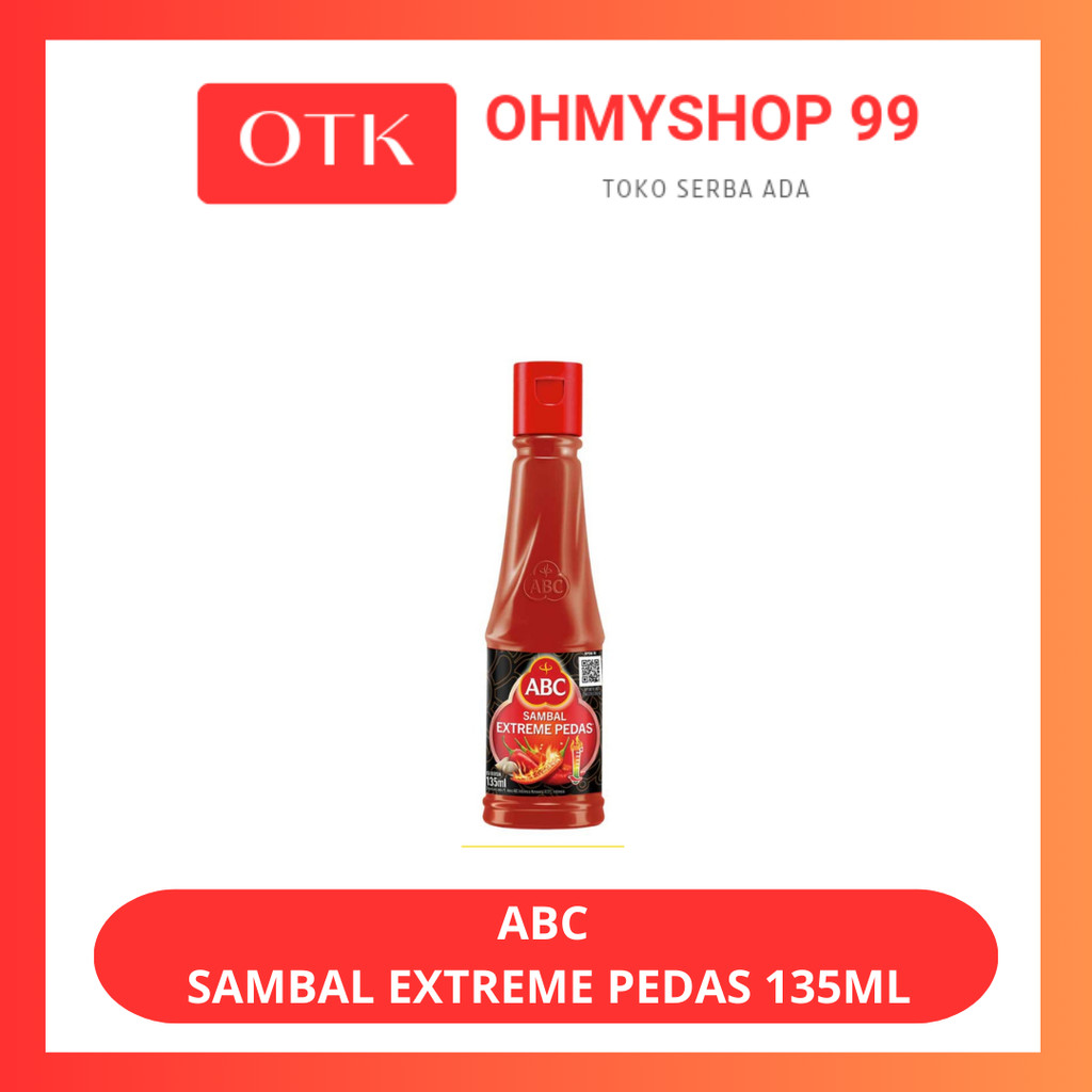 

ABC Sambal Saus Sambal Ekstrim Pedas 135ml