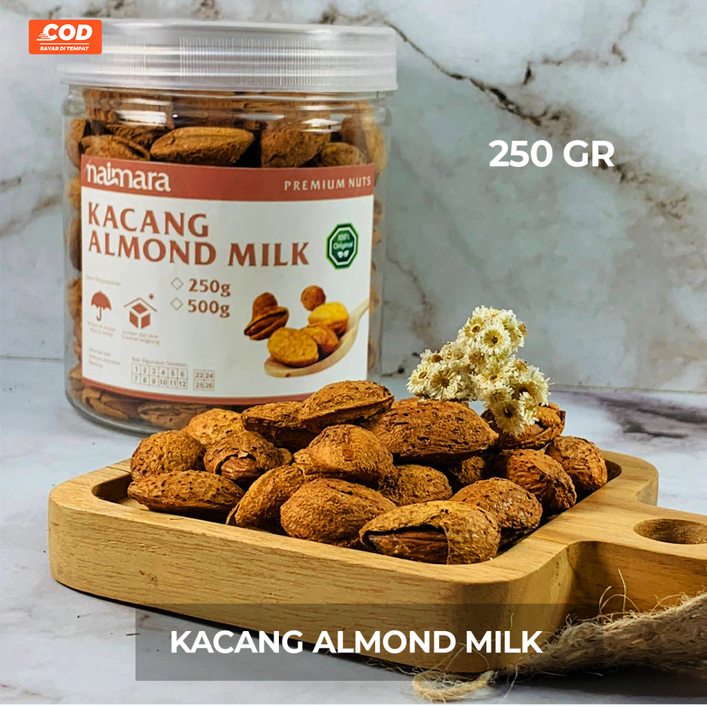 

KACANG ALMOND MILK / ALMOND SUSU /ALMOND PEANUT ROASTED PREMIUM
