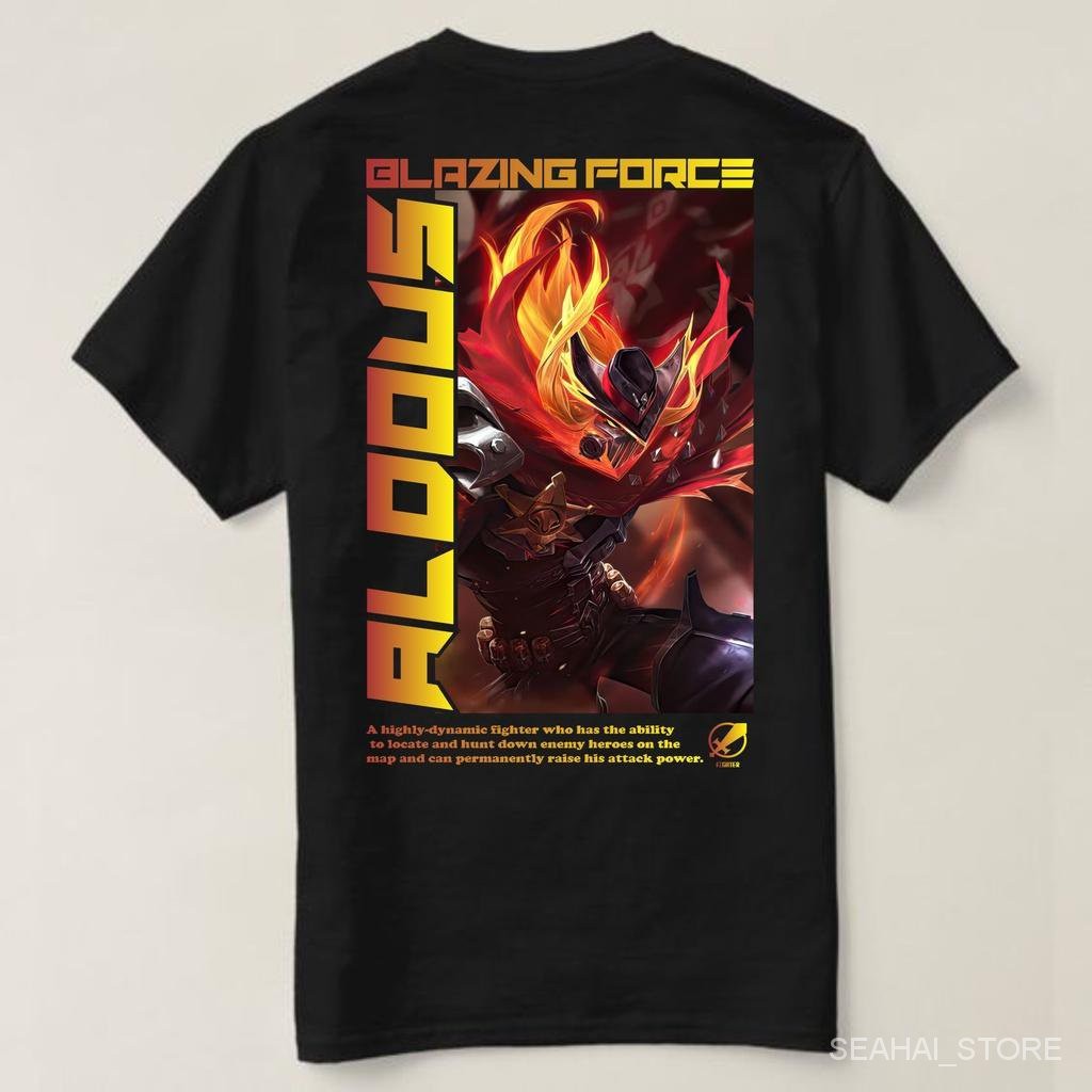 $$$Hot T-shirt Mobile Legends Tshirt Aldous T-shirt for men/T-shirt for women （COD）