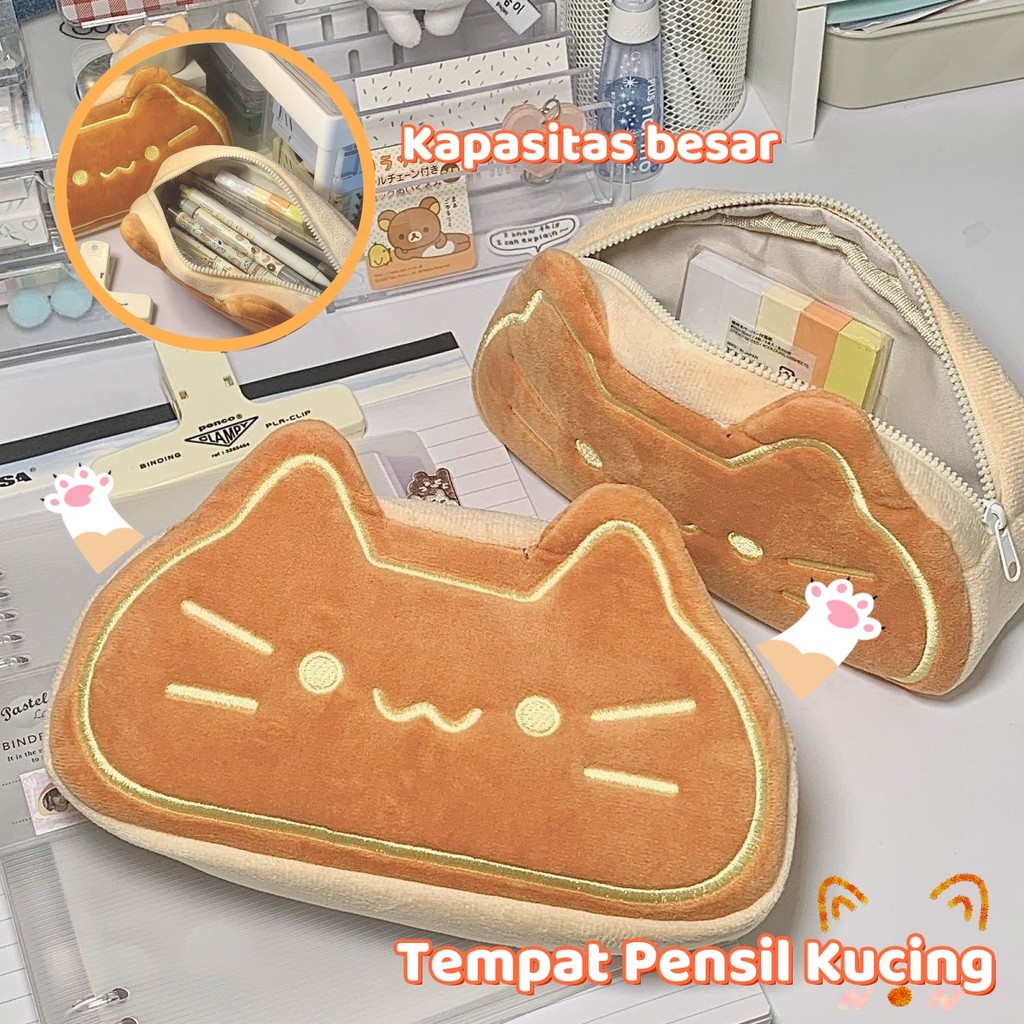 

Tempat pensil kucing lucu/ Pensil mewah berkapasitas besar/ tas pensil/ Kotak Pena Mulut Sosis/ kotak pena/ Alat tulis siswa/ Penyimpanan alat tulis/ kotak pensil
