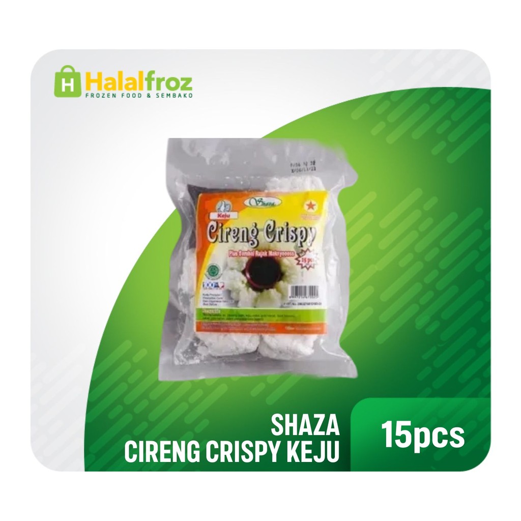 

Shaza Cireng Crispy Keju 15pcs (25s)