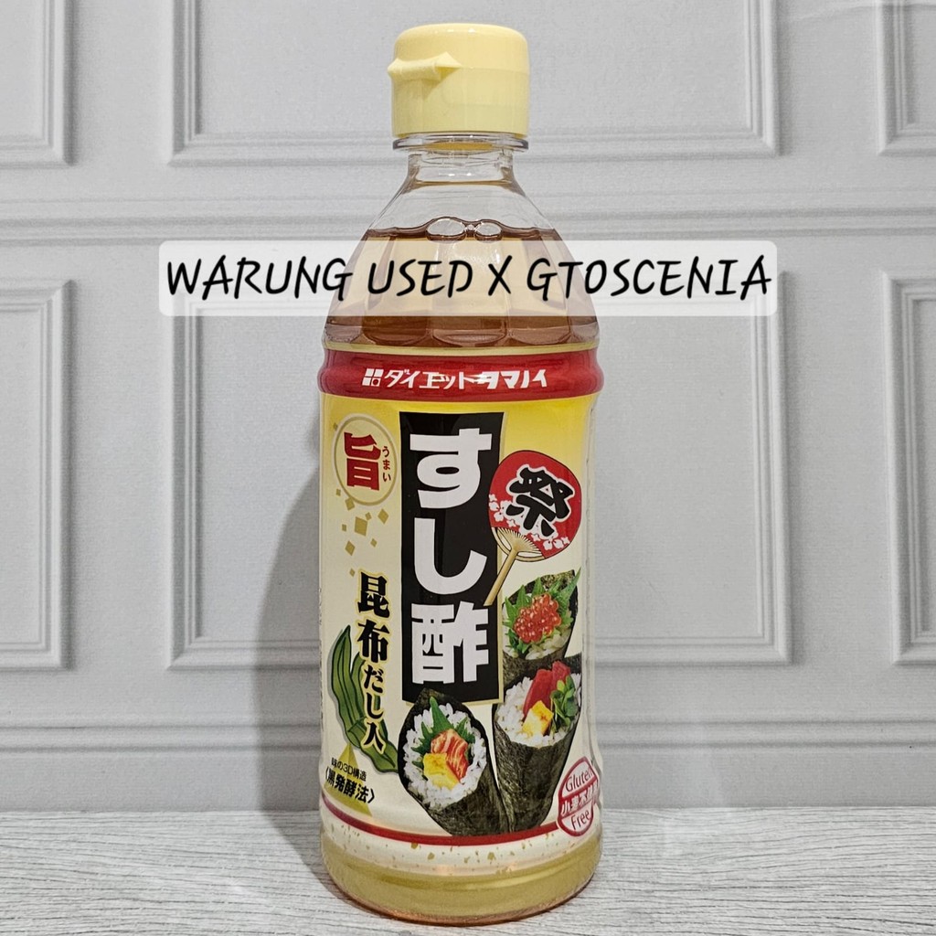 

Japan Tamanoi Sushi Su Kombu Dashi iri 360ml Sushisu Vinegar Cuka Masak Bumbu Saus Arak Masak Jepang