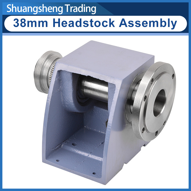 125mm Spindle Box Assembly For WM210 BHC210 HS210 JY210V CTC210 Through hole 38mm Lathe headstock as