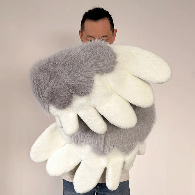 Bird Wings Furry Plush Animal Claws Wearable Cosplay Props Kig Fursuit Kigurumi Comiket Kigurumi Ani