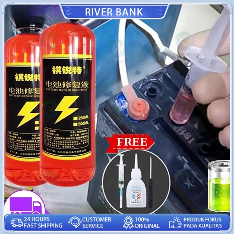 【3 detik untuk diperbaiki Berikan alat】cairan perbaikan aki jual cairan elektrolit aki kering cairan