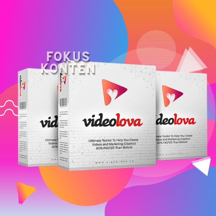 VideoLova - PPT Template - Digital Konten
