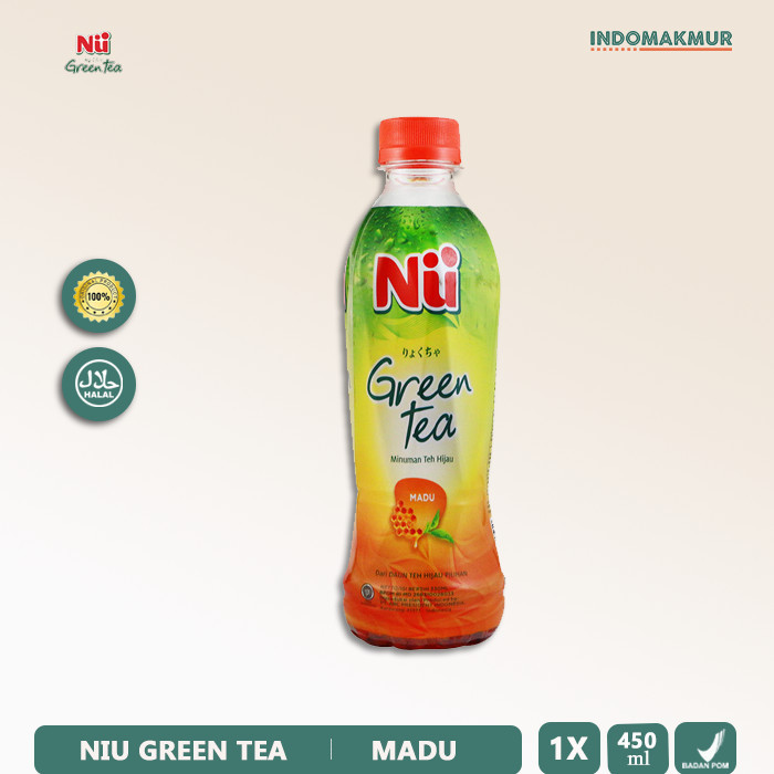 

Nu Green Tea Honey 450 ml