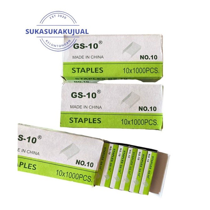 

bisa COD / ojek / instan pekanbaru / (ECER)ISI HEKTER/ISI STAPLES NO10