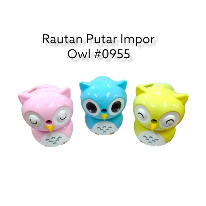 

Rautan Putar Impor / Sleeper Meja Motif Owl 0955