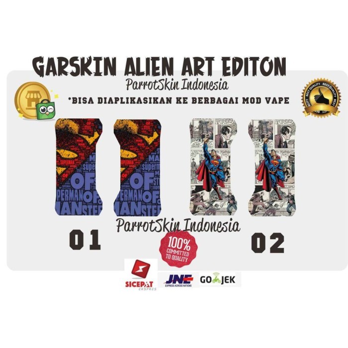 

Garskin Dagger Superman . bisa utk tesla tarrot dll