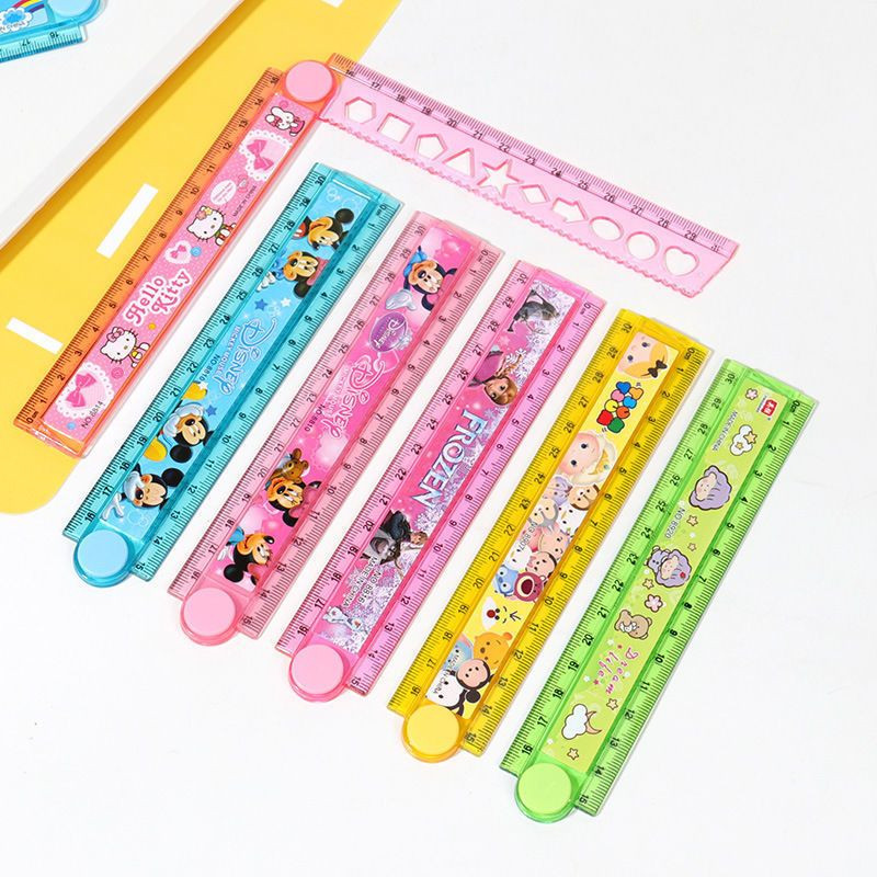 

BOBOMART PENGGARIS 30cm LIPAT 15cm KARAKTER LUCU PENGGARIS LIPAT SANRIO KARAKTER ANAK SEKOLAH MURAH