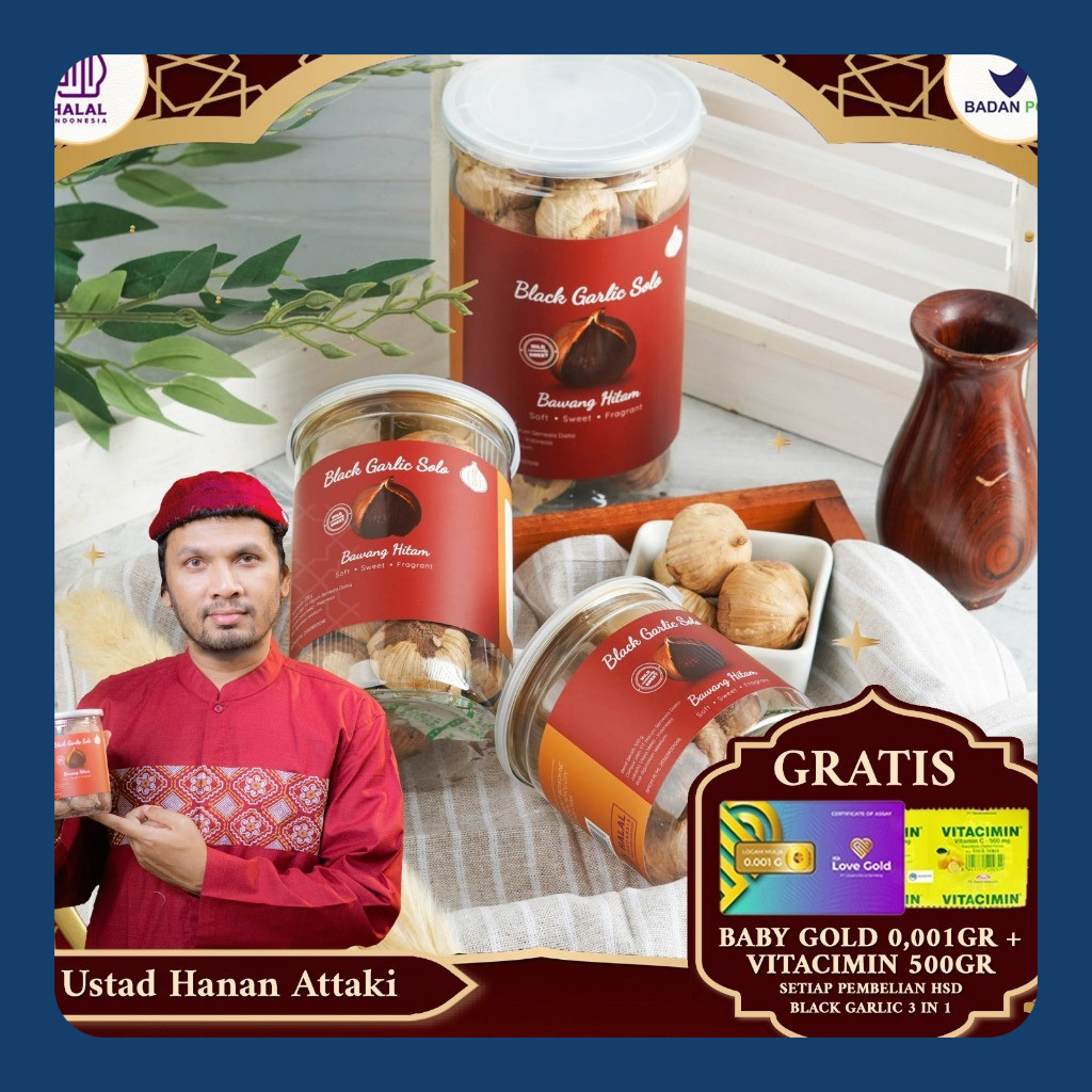 

HSD Black Garlic Solo ( Bawang Hitam Tunggal)