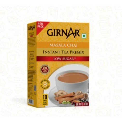 

GIRNAR MASALA CHAI LOW SUGAR 10 SACHETS