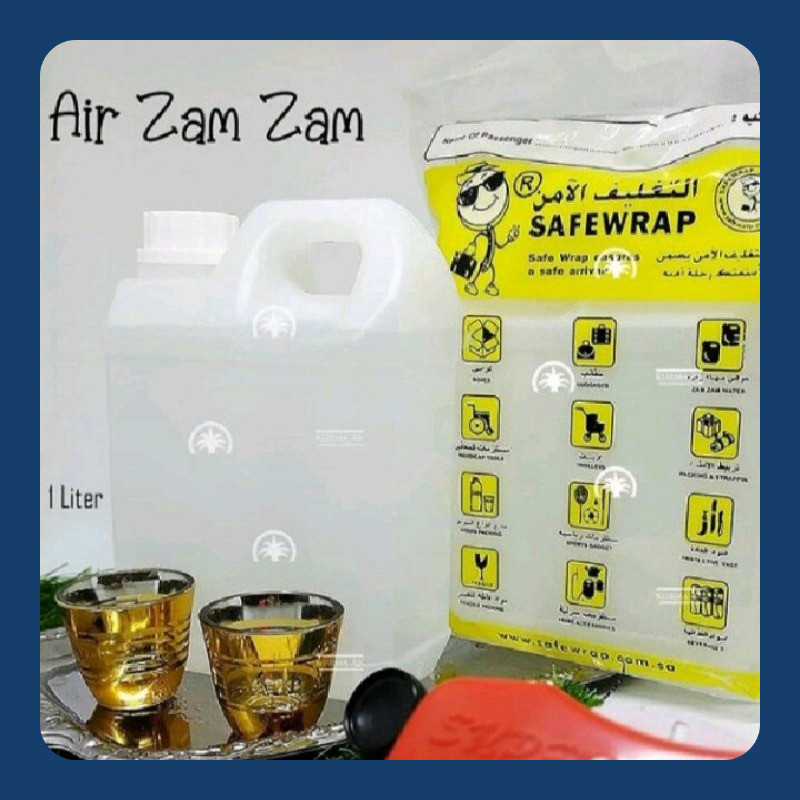 

air zamzam 1 lt 100%asli tidak di campur Harga Promo