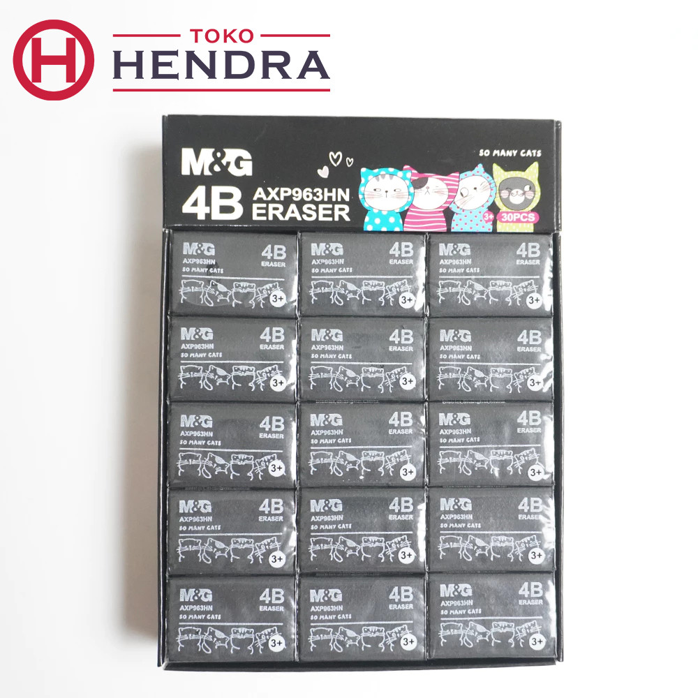 

M&G 4B AXP963HN Eraser Hitam Ukuran Kecil – Penghapus Berkualitas Tinggi untuk Sekolah & Kantor
