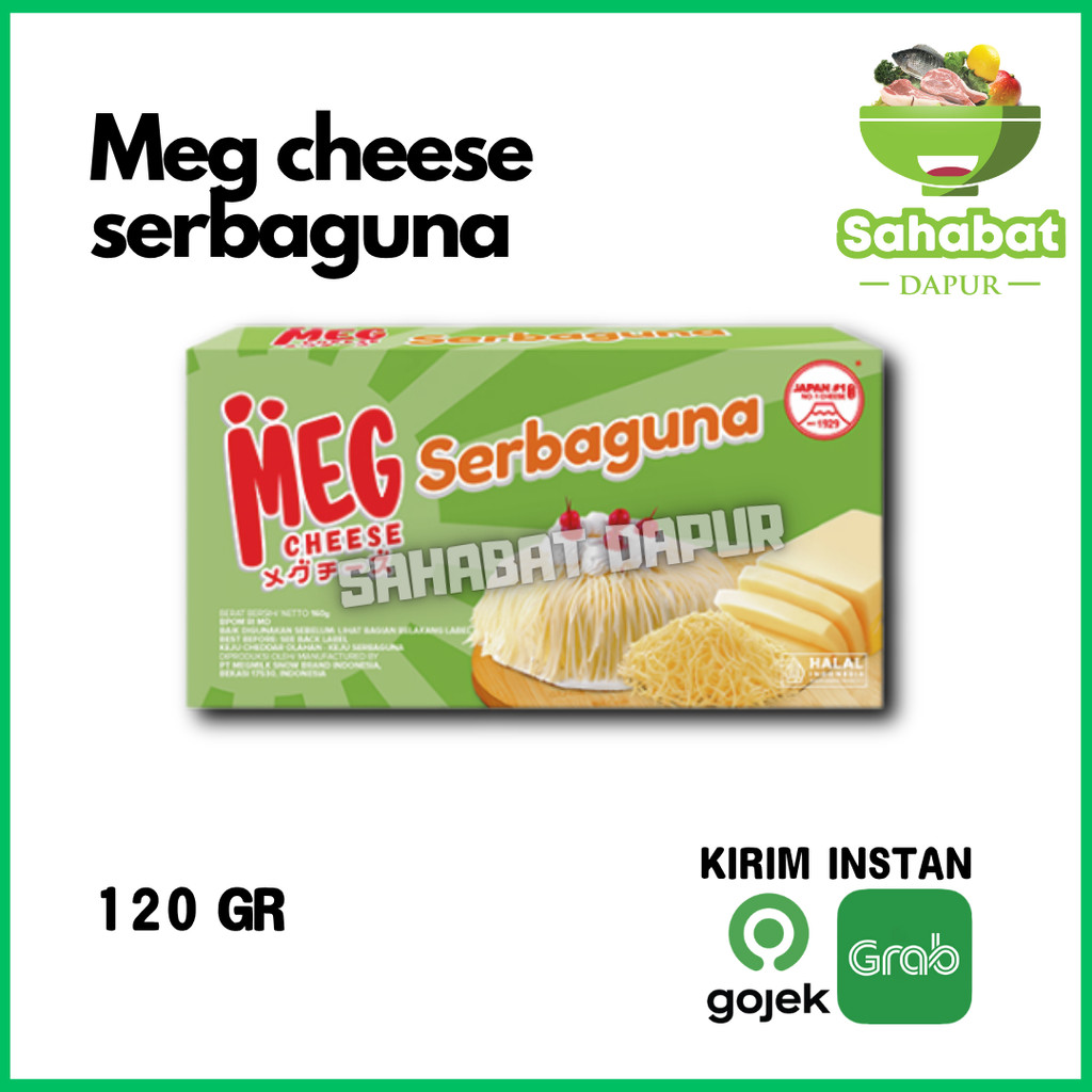 

Meg Cheese / Keju Serbaguna 120 gram - Sahabatdapur