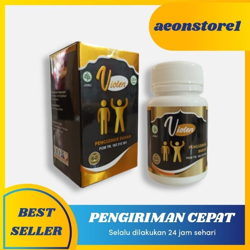 Violen Obat Penggemuk Badan Ideal Penambah Nafsu Makan Violen