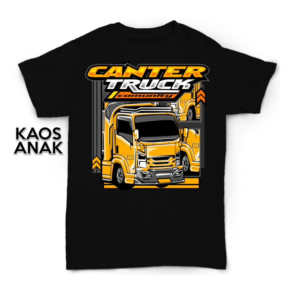 KAOS ANAK TRUK CANTER DRIVER | BY DOMINIC