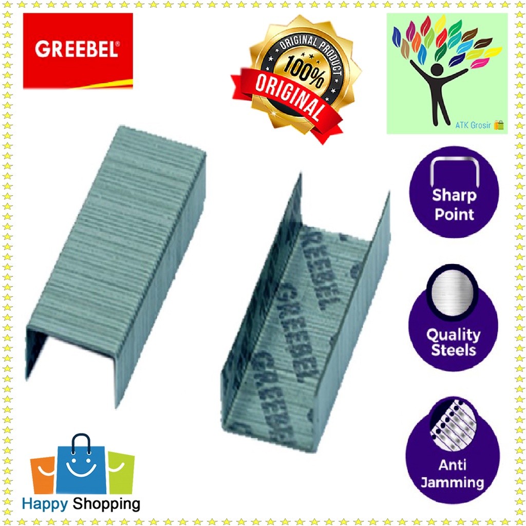 

Isi Staples Greebel No.10