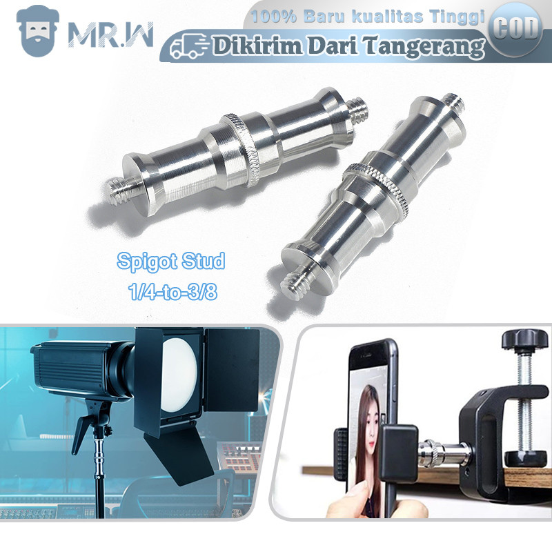 Spigot Stud Screw Adapter Adapter 1/4 Ke 3/8 Spigot Lightstand For Light Stand Tripod Universal