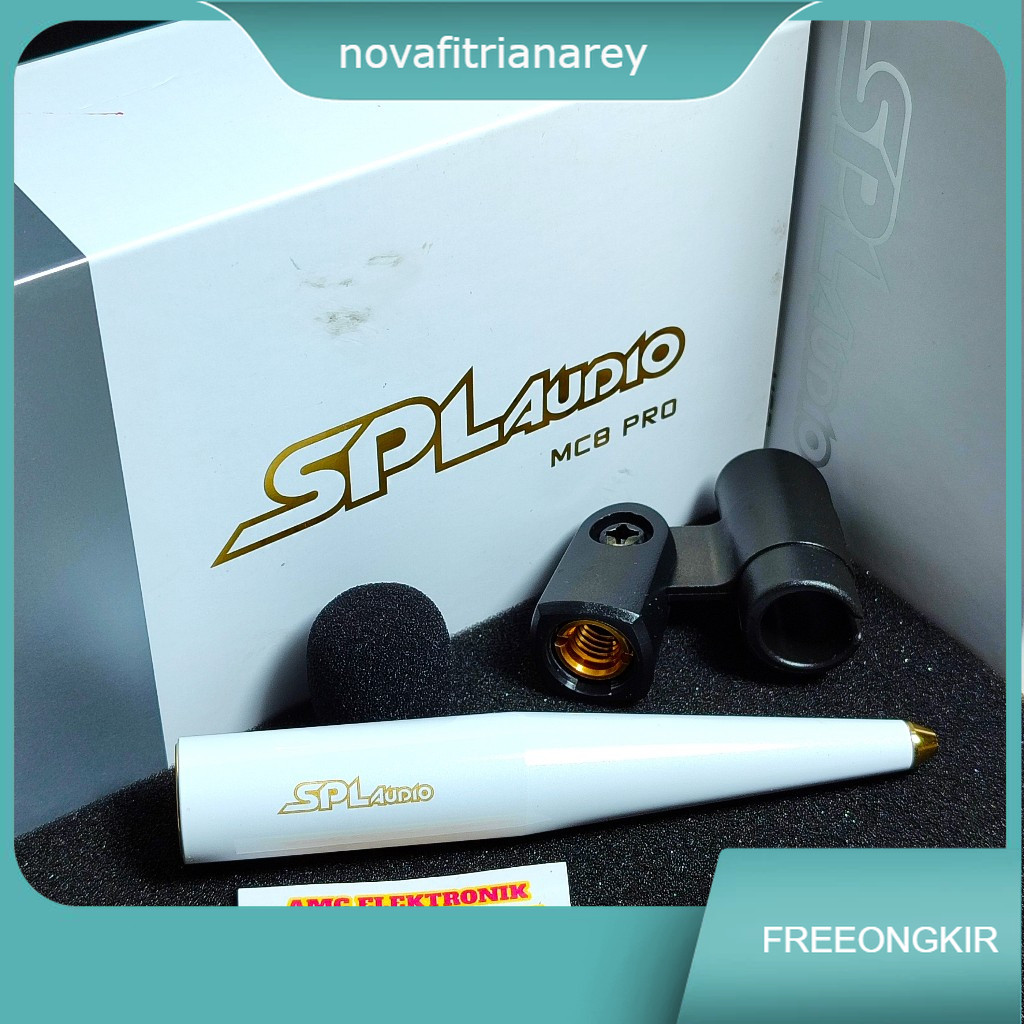 Mic RTA SPL Audio MC8 Microphone SPL RTA MEASUREMENT MC-8 PRO 15HZ-30KHZ