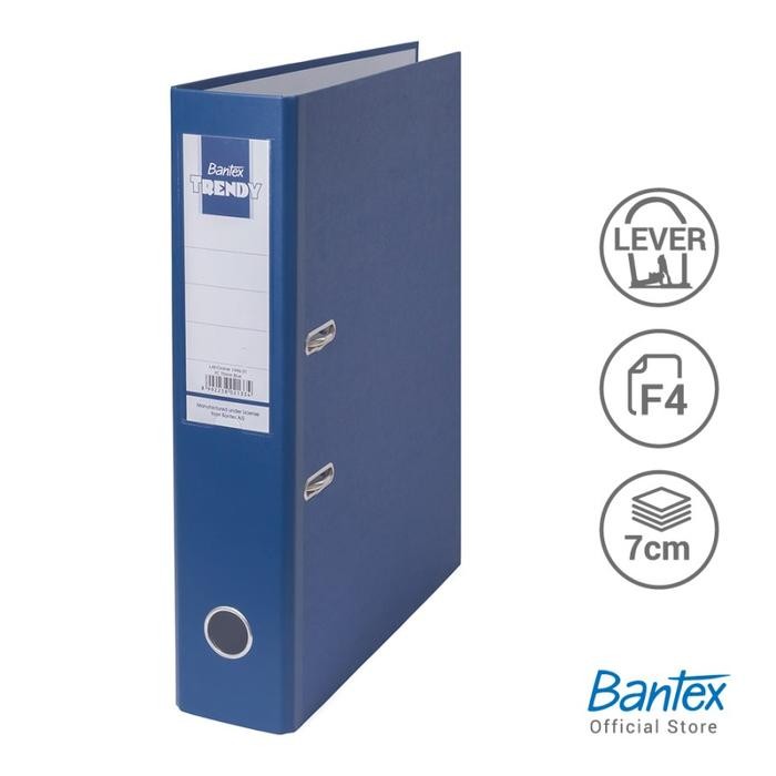 

AHHA Ordner BANTEX TRENDY 1446 Folio 7cm (Hitam / Biru) - Hitam