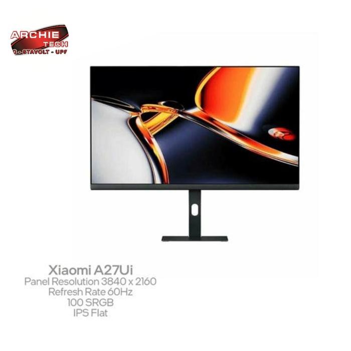 LED Monitor 27" Xiaomi A27Ui 4K 27 Inch IPS 60Hz UHD HDMI