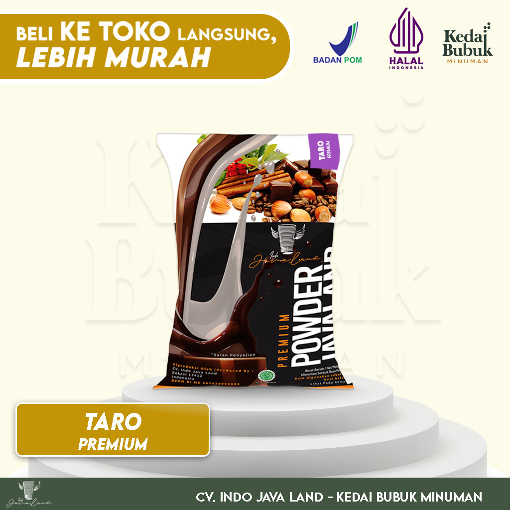 

BUBUK MINUMAN PREMIUM TARO 1KG