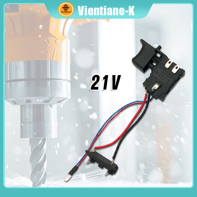 24v Switch Saklar Mesin Bor Baterai Dc Cordless / Spartpart Bor Cordless Drill