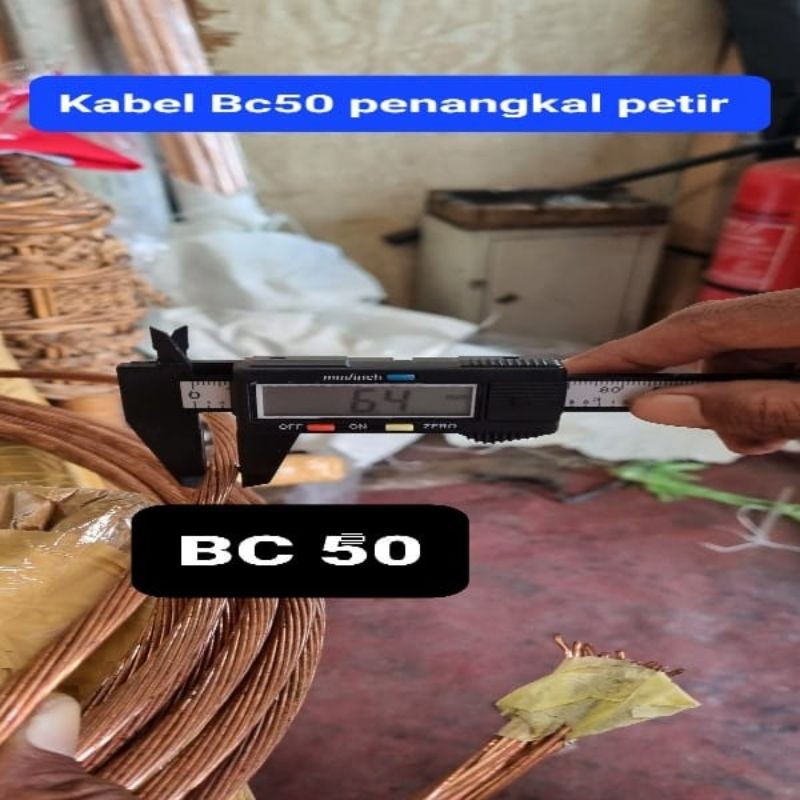 Kabel Bc 50 Penangkal Petir & Grounding Sistem