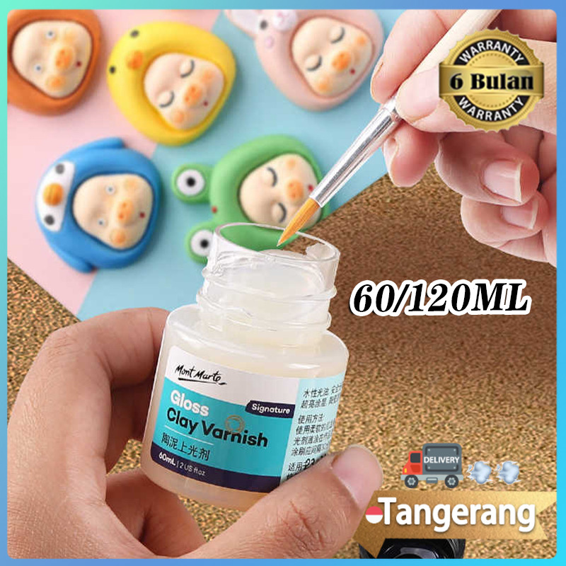 

60ml / 120ml Clay Varnish Gloss / Finisher Acrilik / Varnish Serbaguna