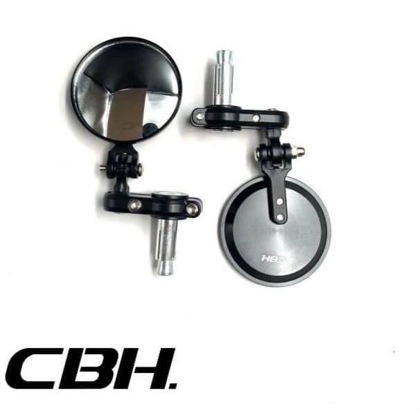 Spion Jalu Bulat Kaca Cembung Jepit Stang Universal Motor