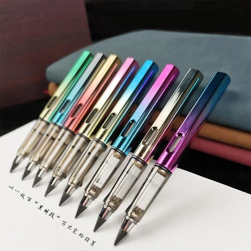 

New Unlimited Pencil No Ink Magic Pencils for Writing Art Sketch Stationery Kawaii Portable Replaceable Pen School Supplies