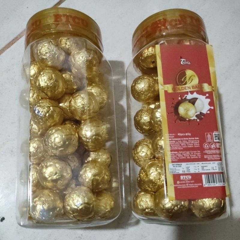 

coklat bulat isi 40 pcs