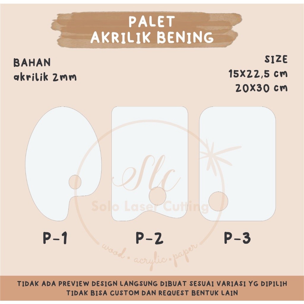 

acrylic palette Palet Lukis Akrilik Transparan / Bening / Acrylic Painting / Painter's Palette Samoyed PPLT-A ACRYLIC PALETTE | PALET LUKIS AKRILIK | AKRILIK PALET | PALET AKRILIK MIXING CAT KUAS MAKEUP SPATULA | PALETTE CAKE | PALET KUE | LUKIS KUE