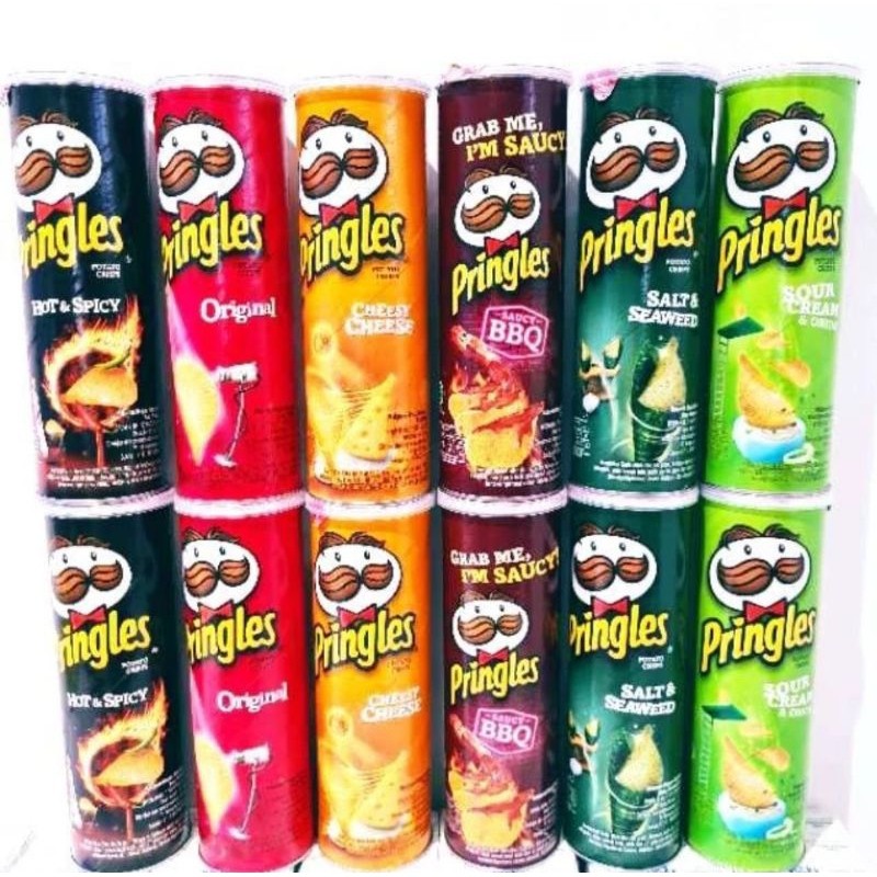 

pringles keripik kentang semua varian