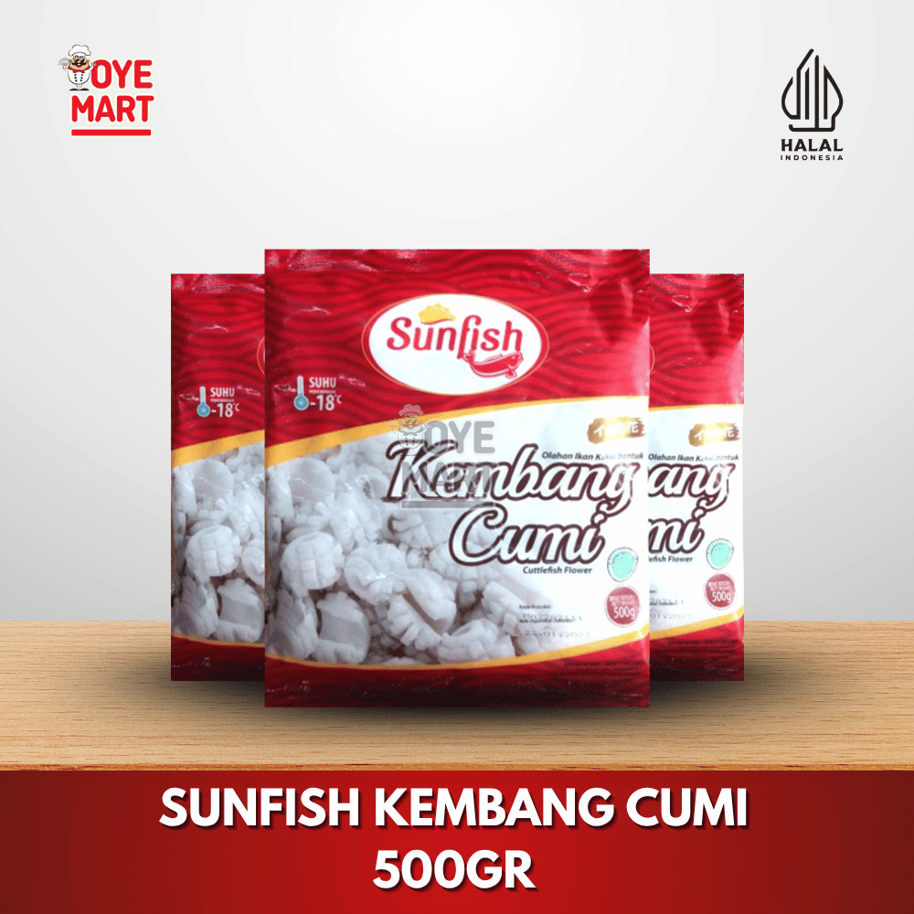 

SUNFISH KEMBANG CUMI 500GR/IKAN OLAHAN BENTUK CUMI