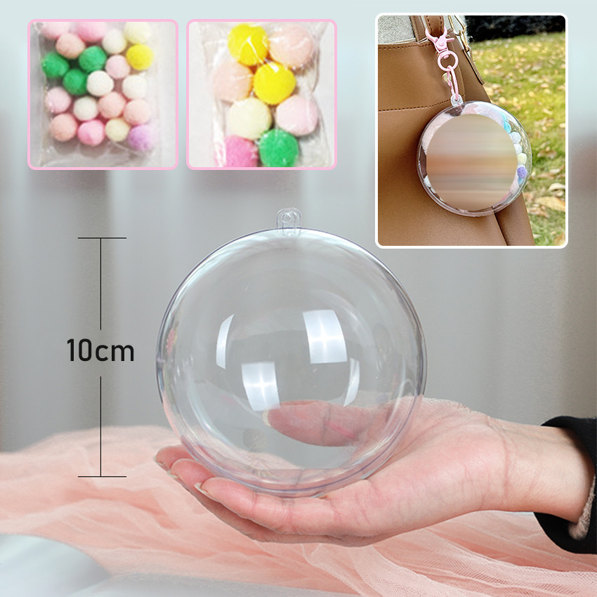Kotak Penyimpanan Transparan 10Cm - Tempat Boneka Pvc Anti Debu Untuk Figure Anime/Labubu/Blind Box