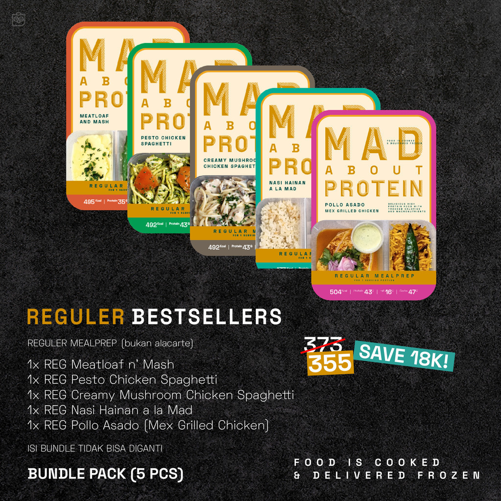 

REGULER BESTSELLER Frozen Mealprep Bundle Pack Lebih Hemat