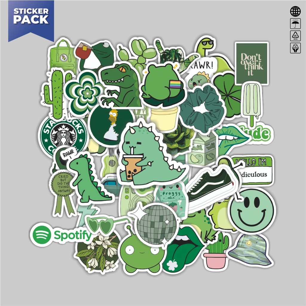 

[100PCS]Stiker Pack Stiker Aesthetic Tumbler V4 Aesthetic Vinyl Anti Air Dekorasi Sticker Laptop Buku Journal Koper Helm Casing HP Gitar Helm Skateboard
