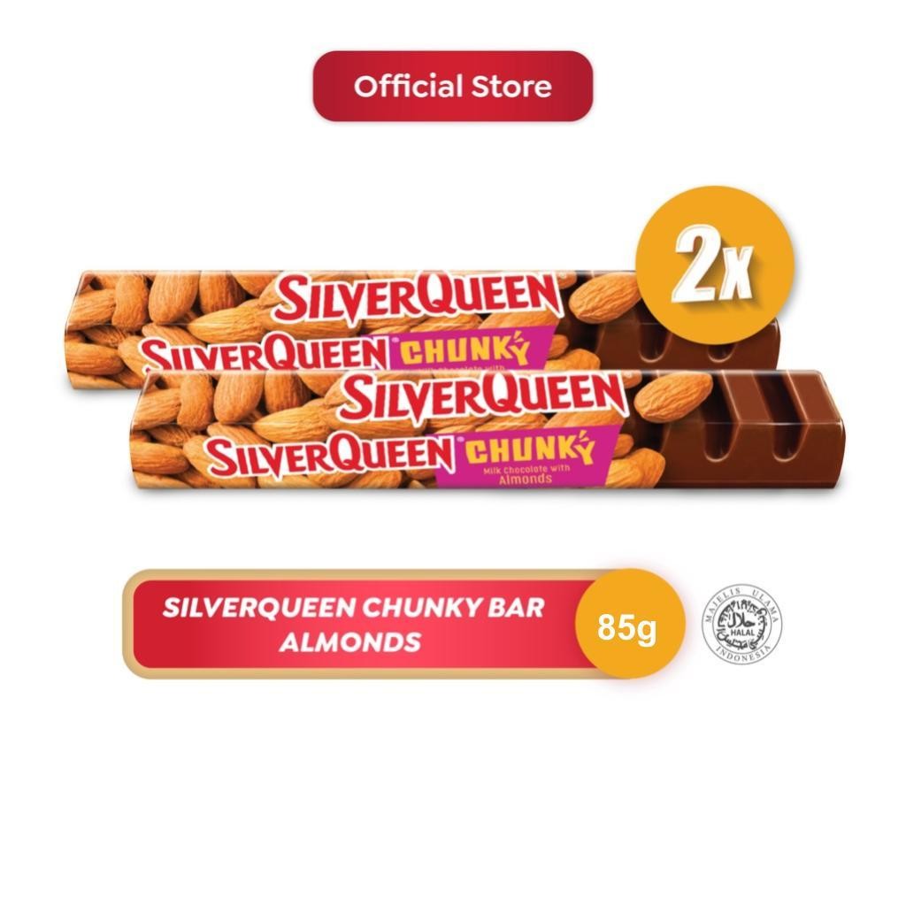 

Silverqueen Chunky Bar Almond 85 g x 2 pcs