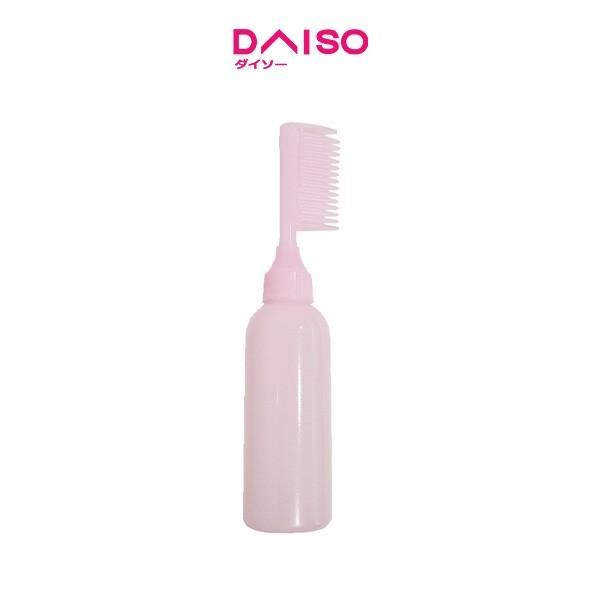 BARU Daiso hair dye bottle with brush - Merah Muda