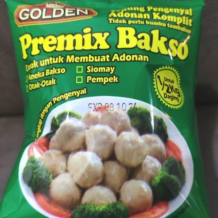 

tepung premix golden pengenyal adonan bakso kecil pasar online makassar